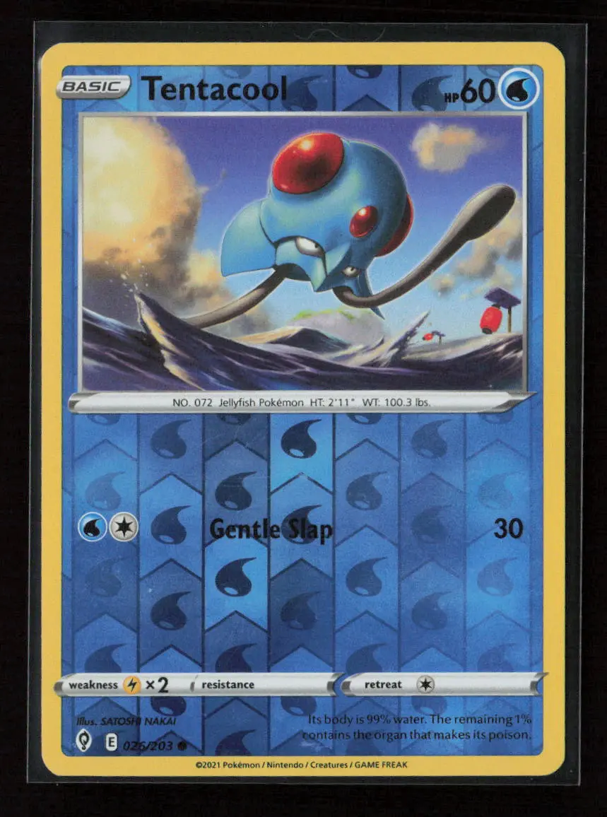 Tentacool Common Swsh07: Evolving Skies 026/203 Nm 1