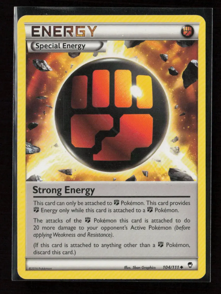 Strong Energy Uncommon Xy - Furious Fists 104/111 Mp 1