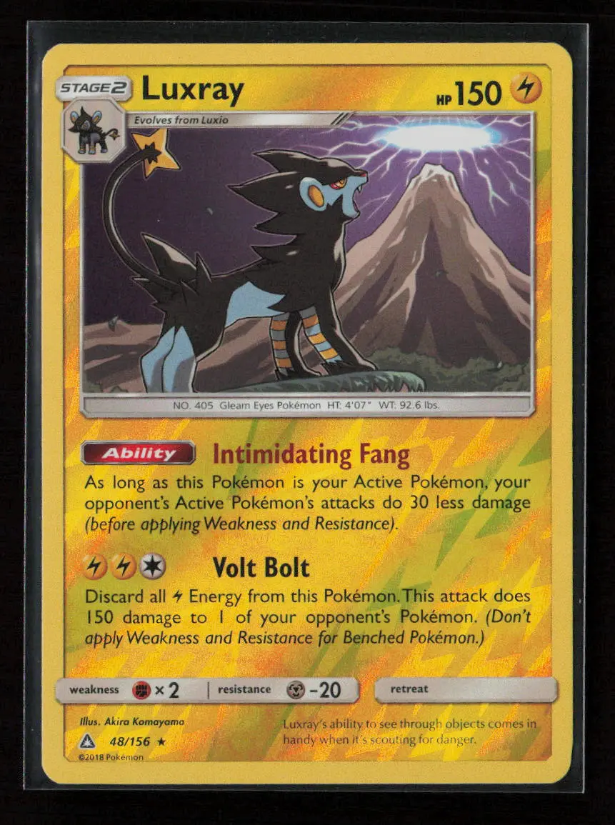 Luxray Holo Rare Sm - Ultra Prism 48/156 Nm 1