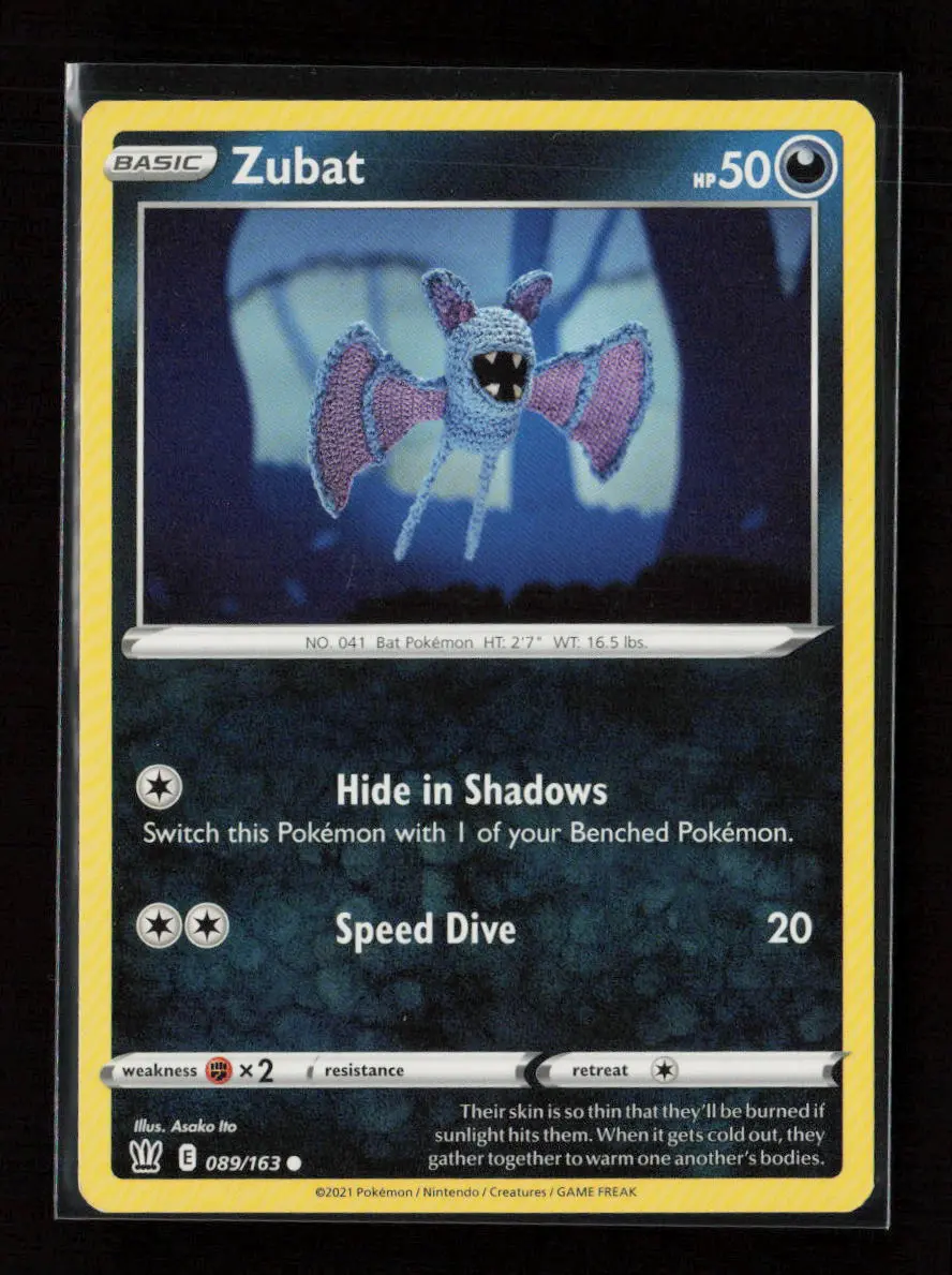 Zubat Common Swsh05: Battle Styles 089/163 Lp 1