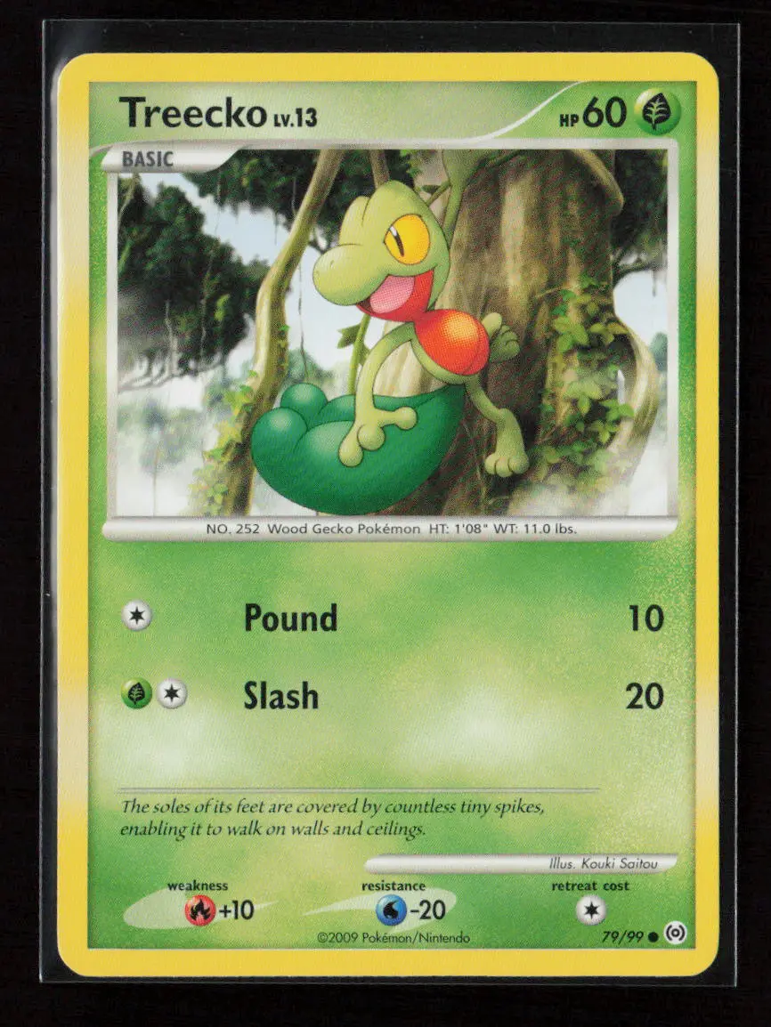 Treecko (79) Common Arceus 79/99 Lp 1