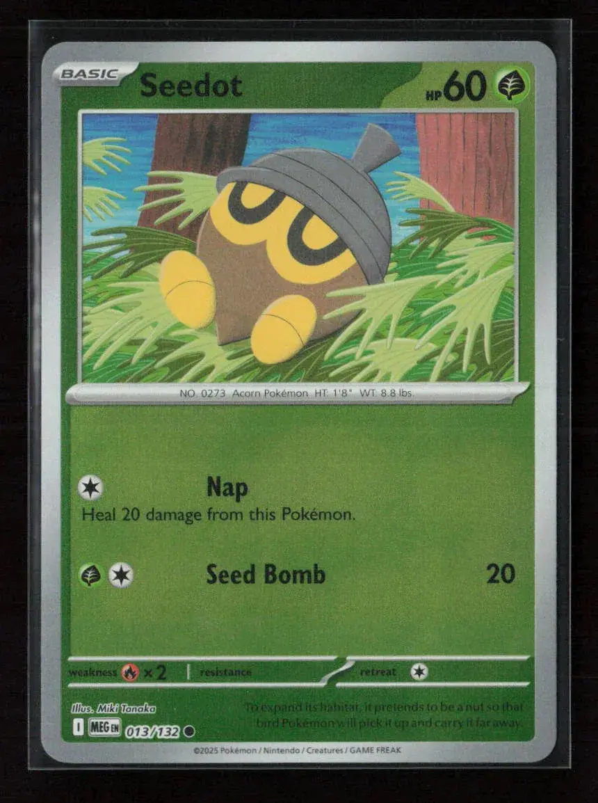 Seedot Common Me01: Mega Evolution 013/132 Nm 1