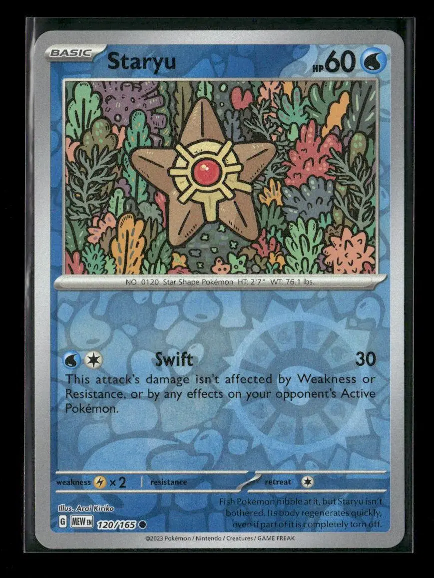 Staryu Common Sv: Scarlet & Violet 151 120/165 Nm 1