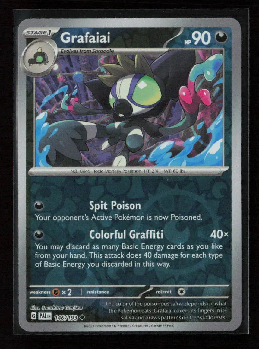 Grafaiai Uncommon Sv02: Paldea Evolved 146/193 Nm 1