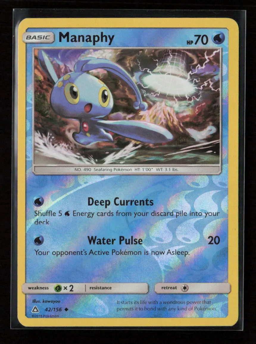 Manaphy Uncommon Sm - Ultra Prism 42/156 Lp 1