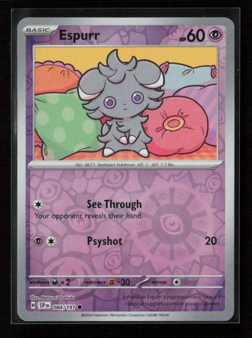 Espurr Common Sv08: Surging Sparks 084/191 Nm 1