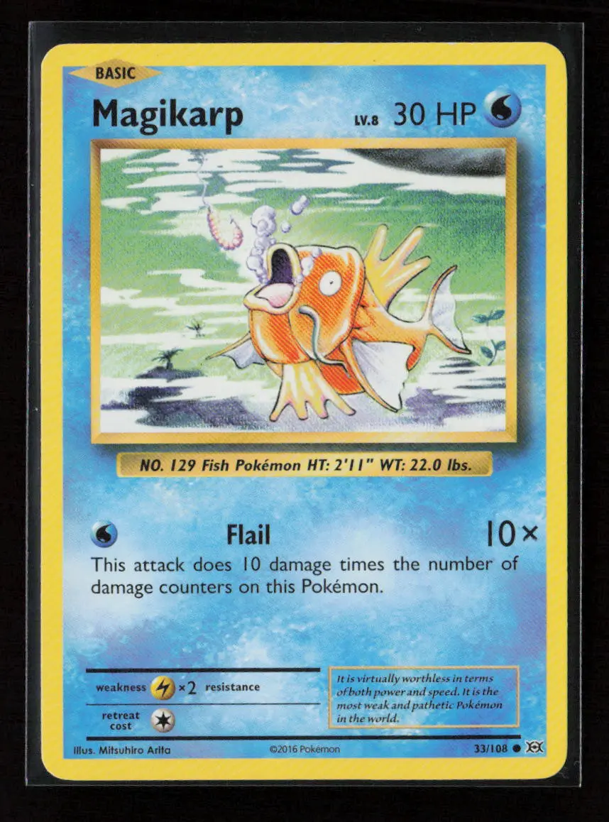 Magikarp Common Xy - Evolutions 33/108 Lp 1