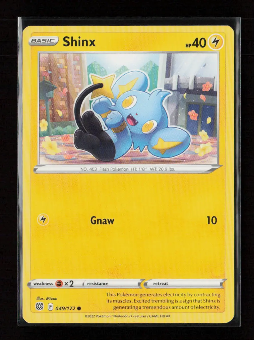 Shinx Common Swsh09: Brilliant Stars 049/172 Lp 1