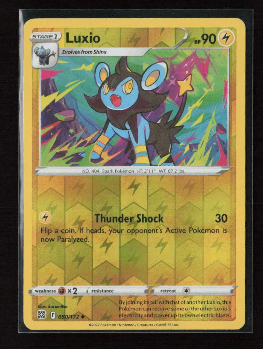 Luxio Uncommon Swsh09: Brilliant Stars 050/172 Lp 1