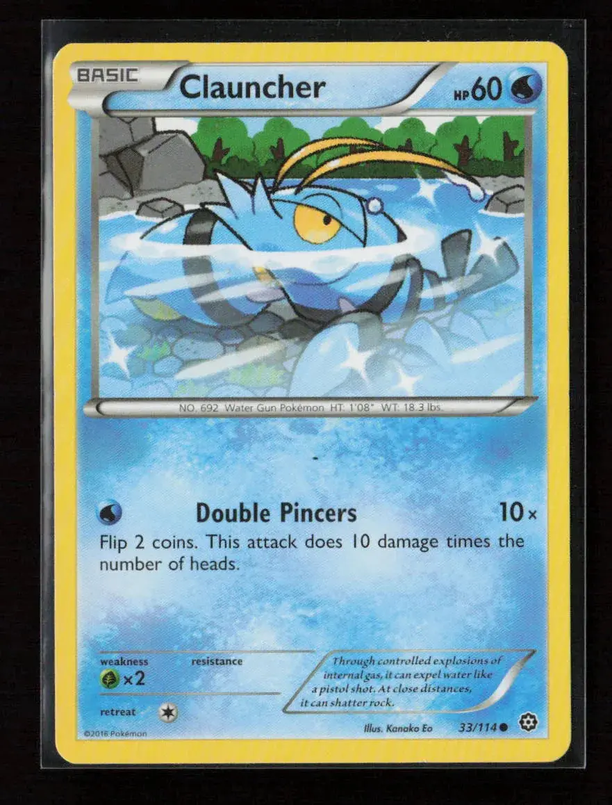 Clauncher Common Xy - Steam Siege 33/114 Mp 1