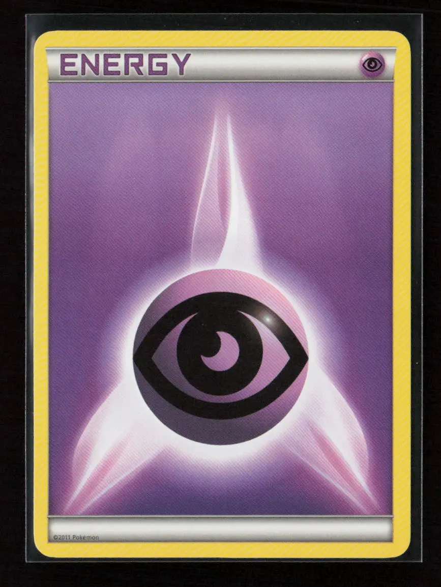Psychic Energy (2011 Unnumbered) Promo League & Championship Cards Nm 1