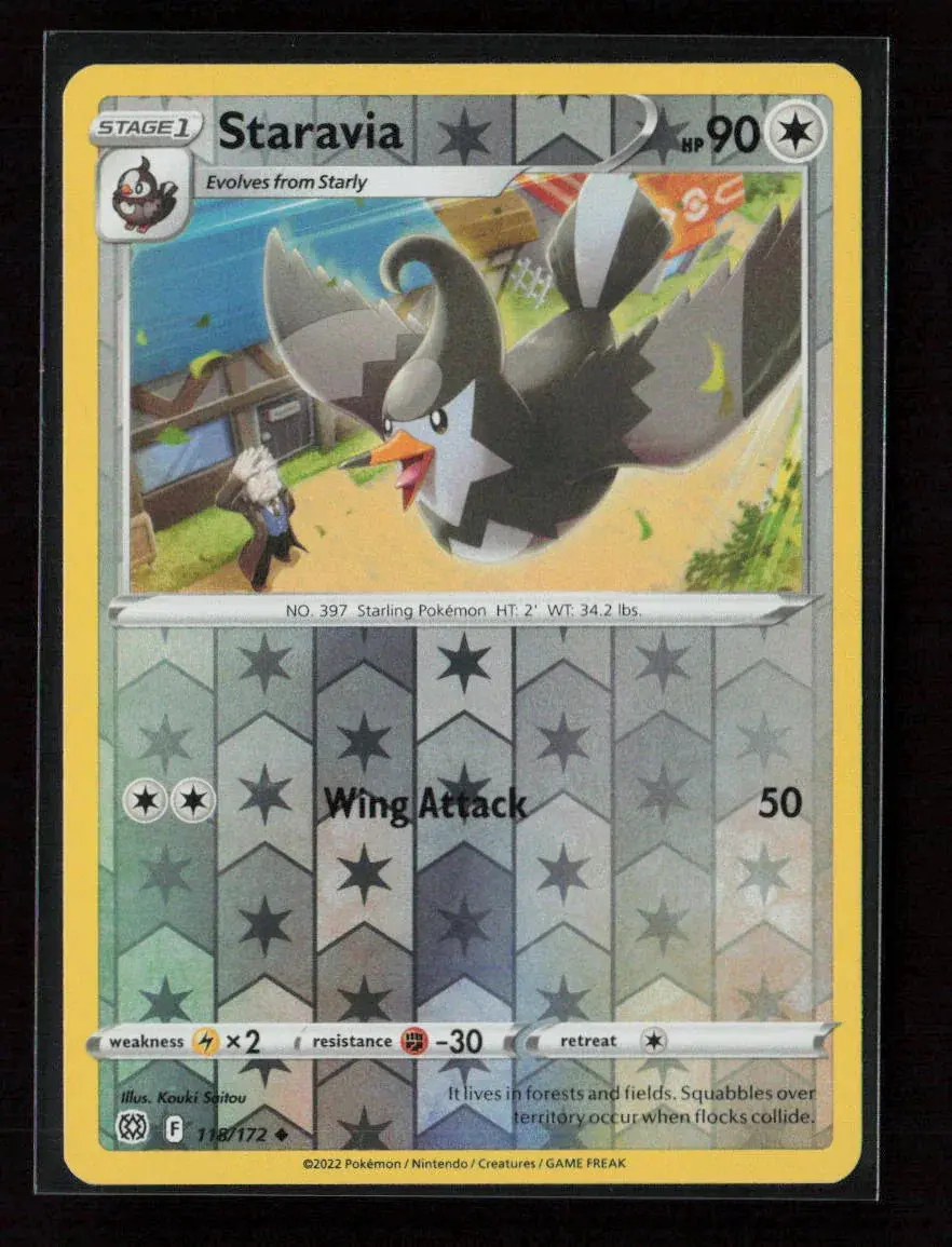 Staravia Uncommon Swsh09: Brilliant Stars 118/172 Lp 1