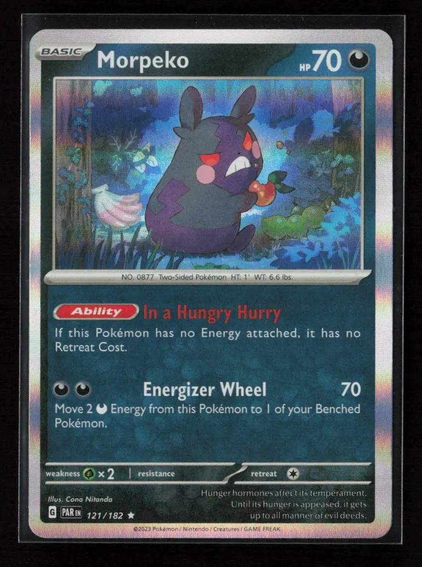 Morpeko - Rare Sv04: Paradox Rift 121/182 Nm 1