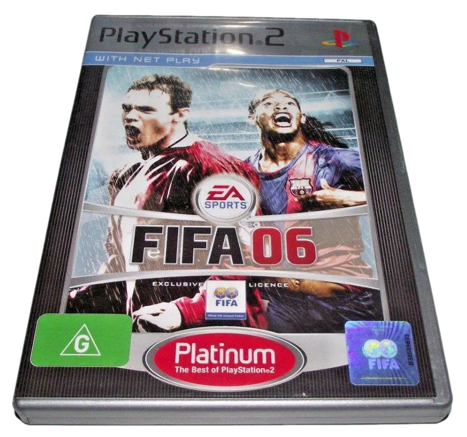 Fifa 06 Ps2 (Platinum) Pal *Complete* (Preowned) 1