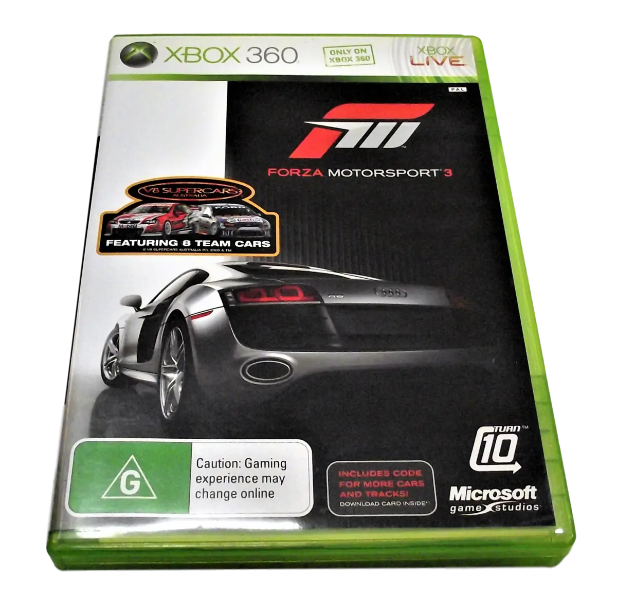 Forza Motorsport 3 Xbox 360 Pal Xbox360 V8 Supercars (Pre-Owned) 1