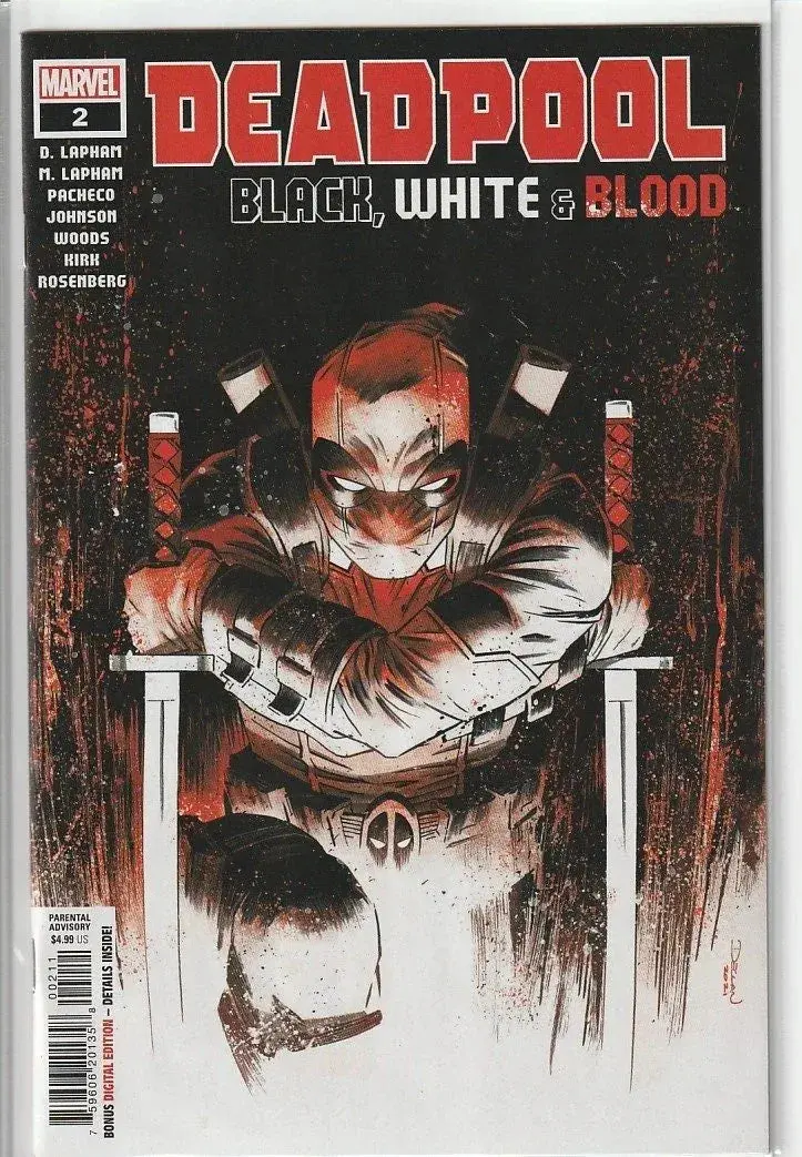 Deadpool Black, White & Blood #2 1