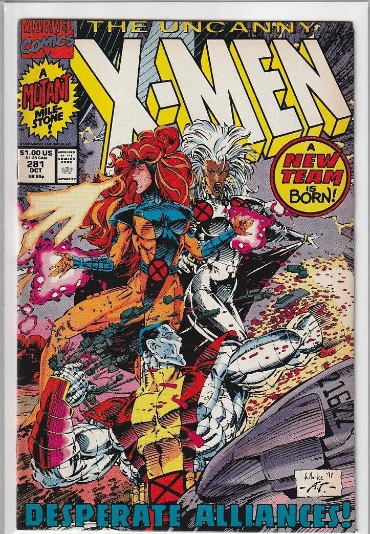 Uncanny X-Men #281 1