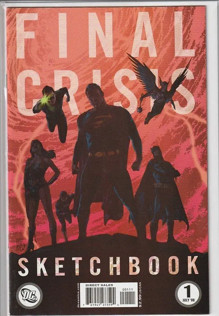 Final Crisis #1 Sketch Book 1
