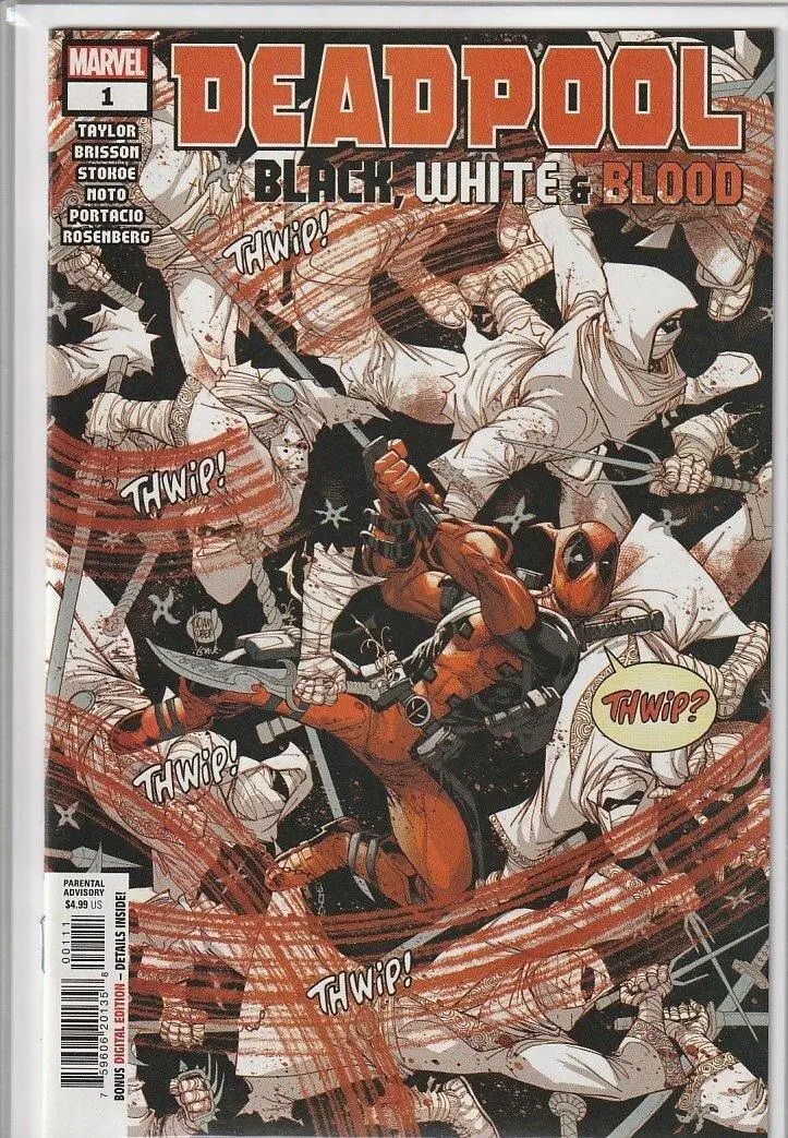 Deadpool Black, White & Blood #1 1