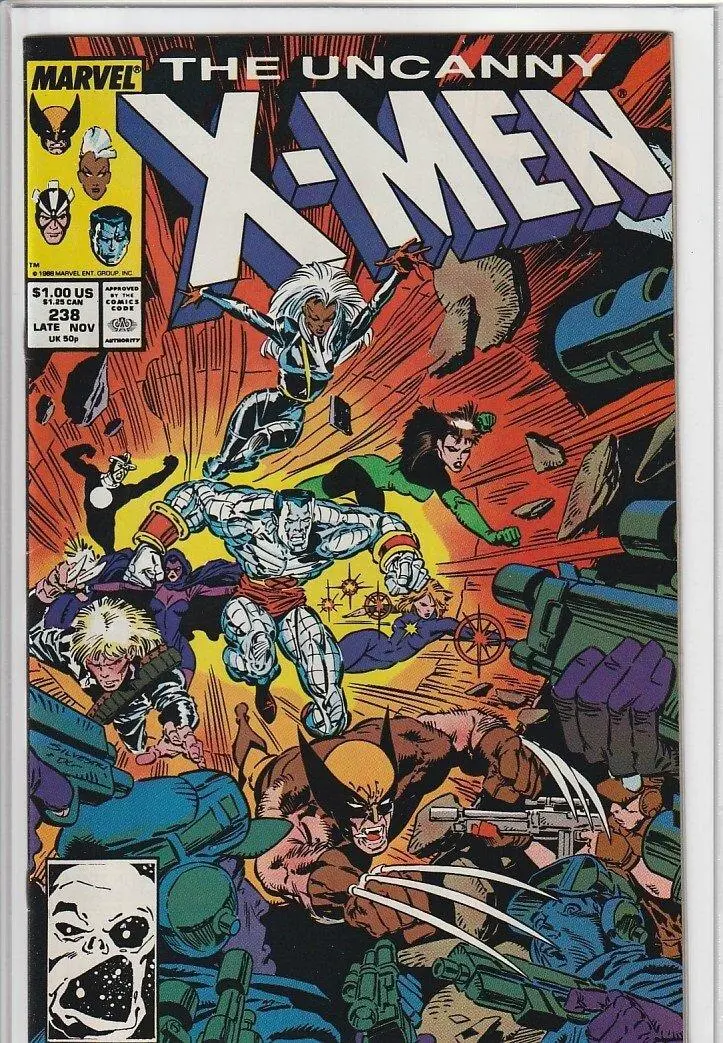 Uncanny X-Men #238 1