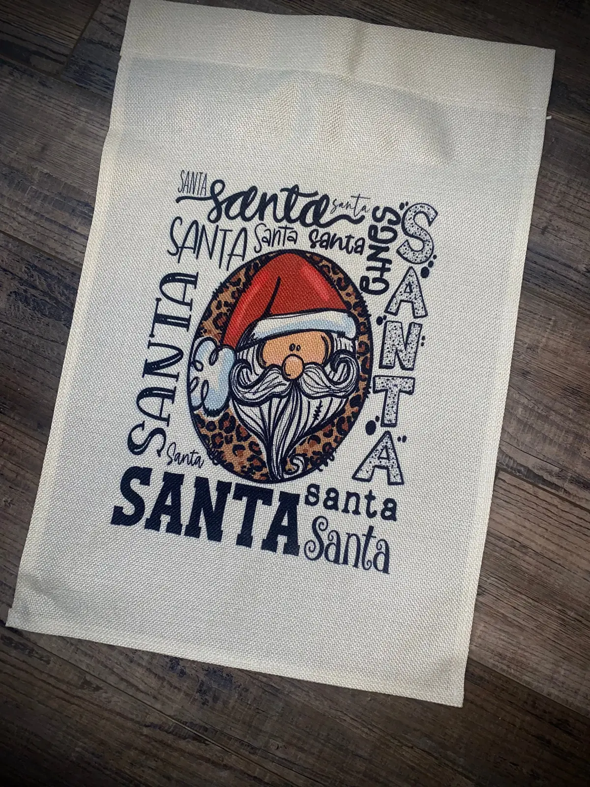 Santa Garden Flag 1