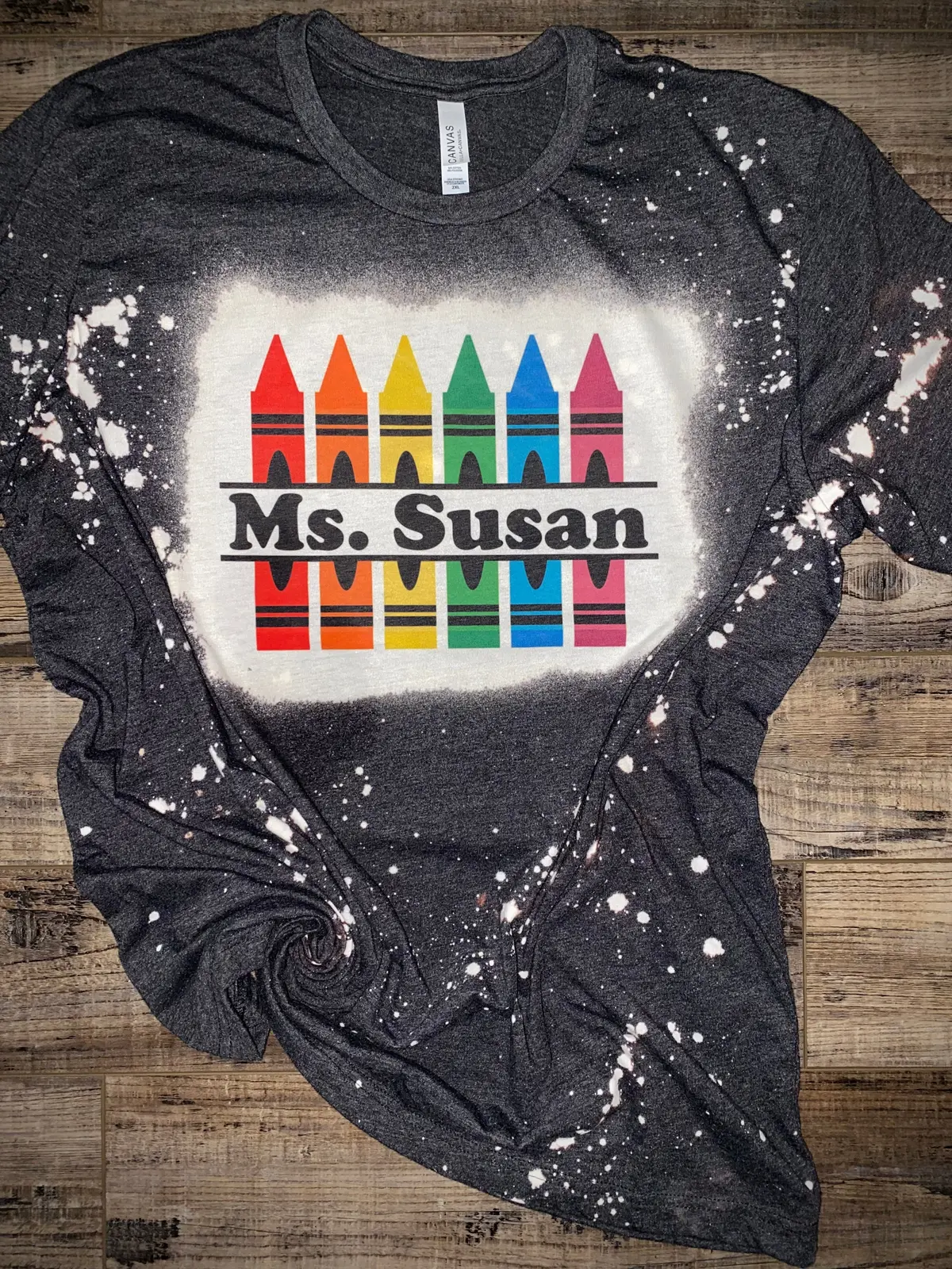 Crayon Teacher Name 1