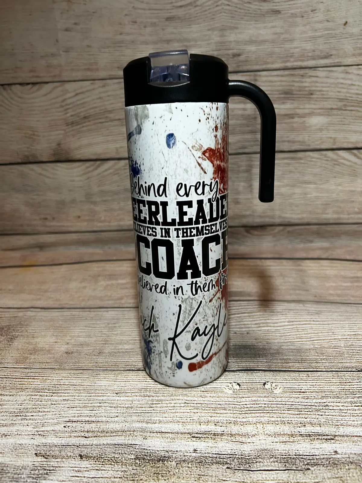 Cheerleading Coach Tumbler 1