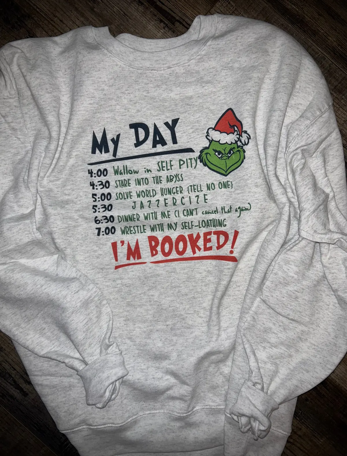 I’M Booked-Grinch 1