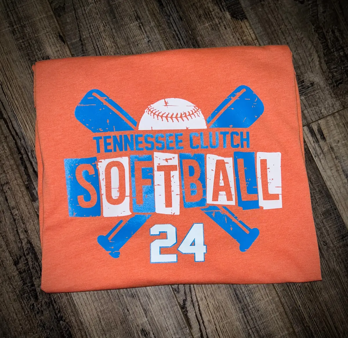 Tennessee Clutch Distressed 1