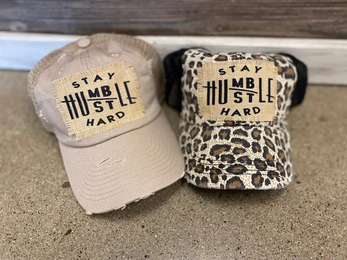 Stay Humble Hustle Hard Hat 1