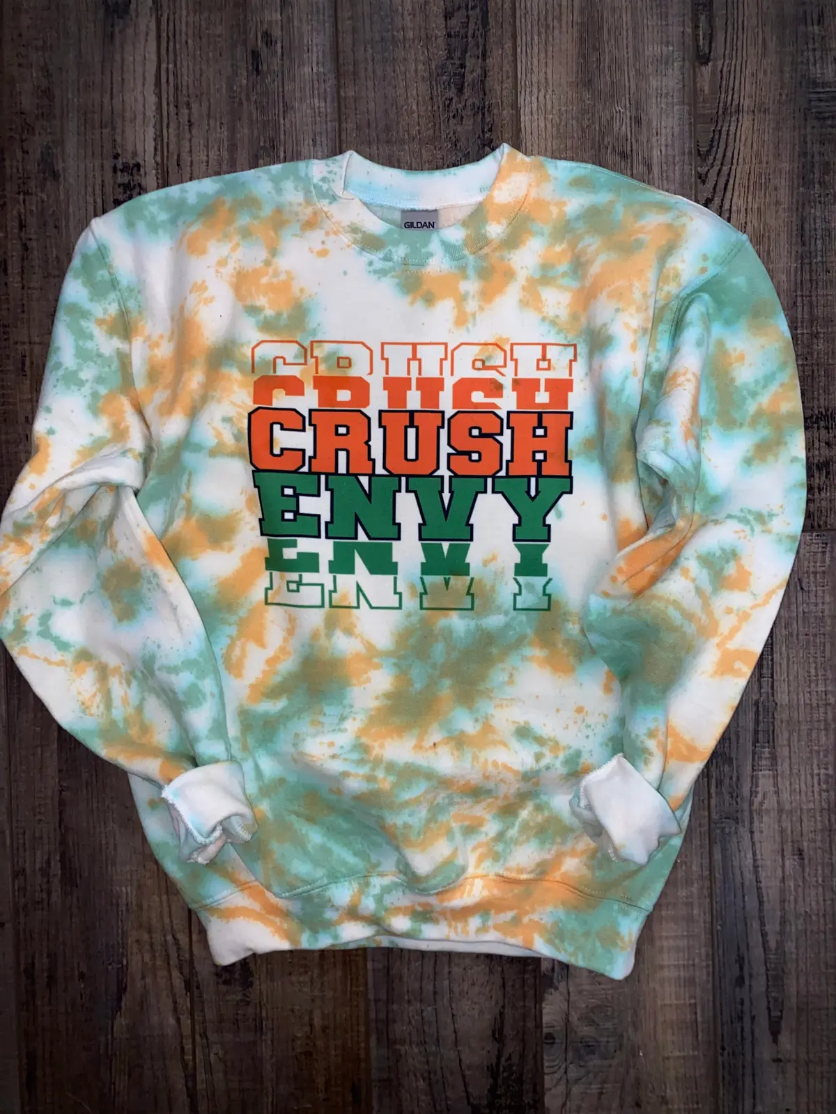 Crush/Envy Dyed Sweatshirt (Youth & Adult) 1