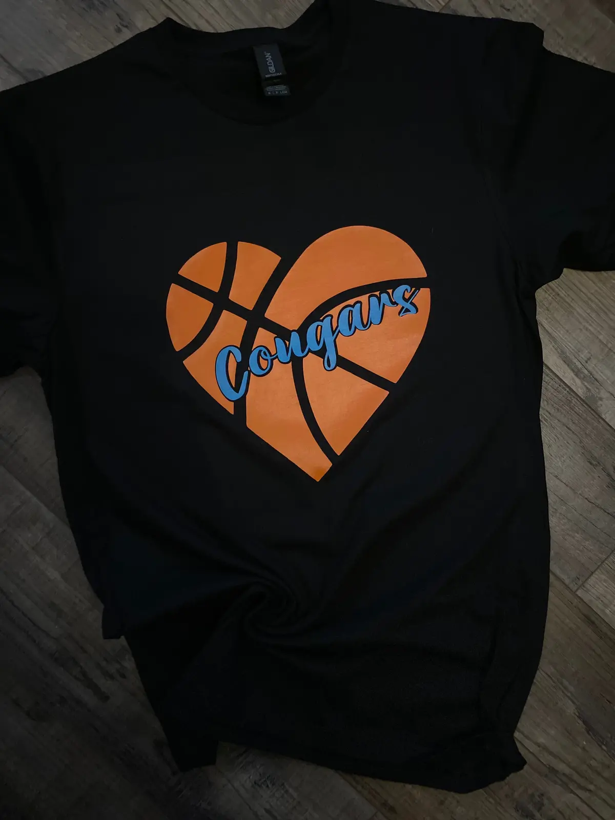 Cougars Heart Basketball 1