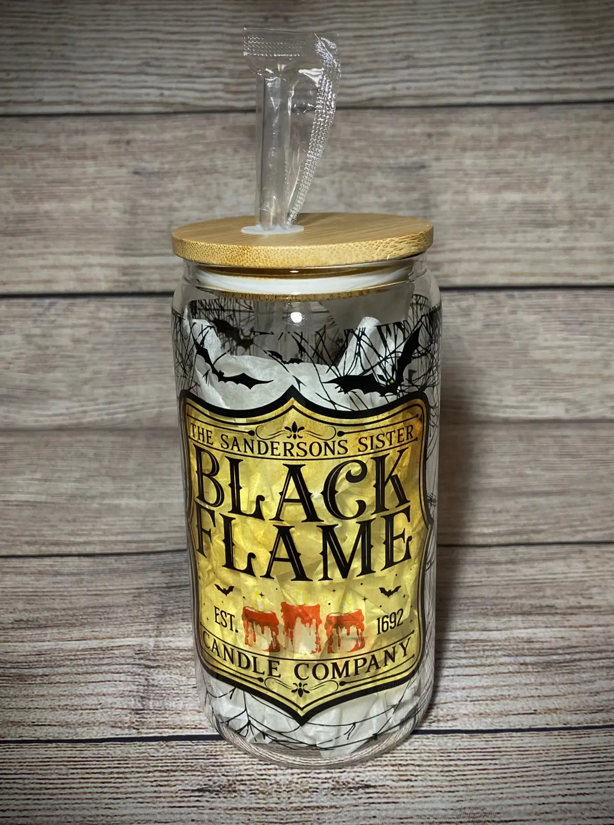 Black Flame Candle Co. Tumbler 1