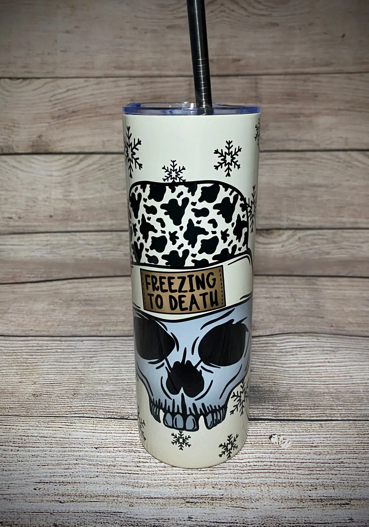 Freezing To Death Tumbler 1