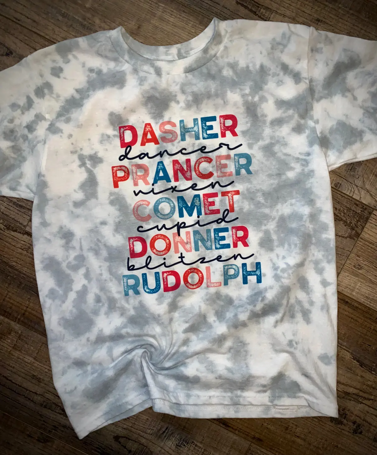 Dasher Dancer Prancer Vixen Comet Cupid Donner Blitzen Rudolph 1