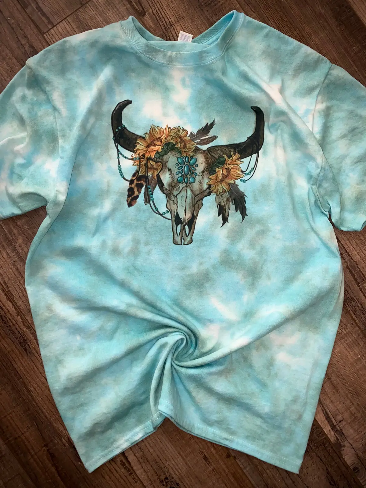 Sunflower Boho Skull 1