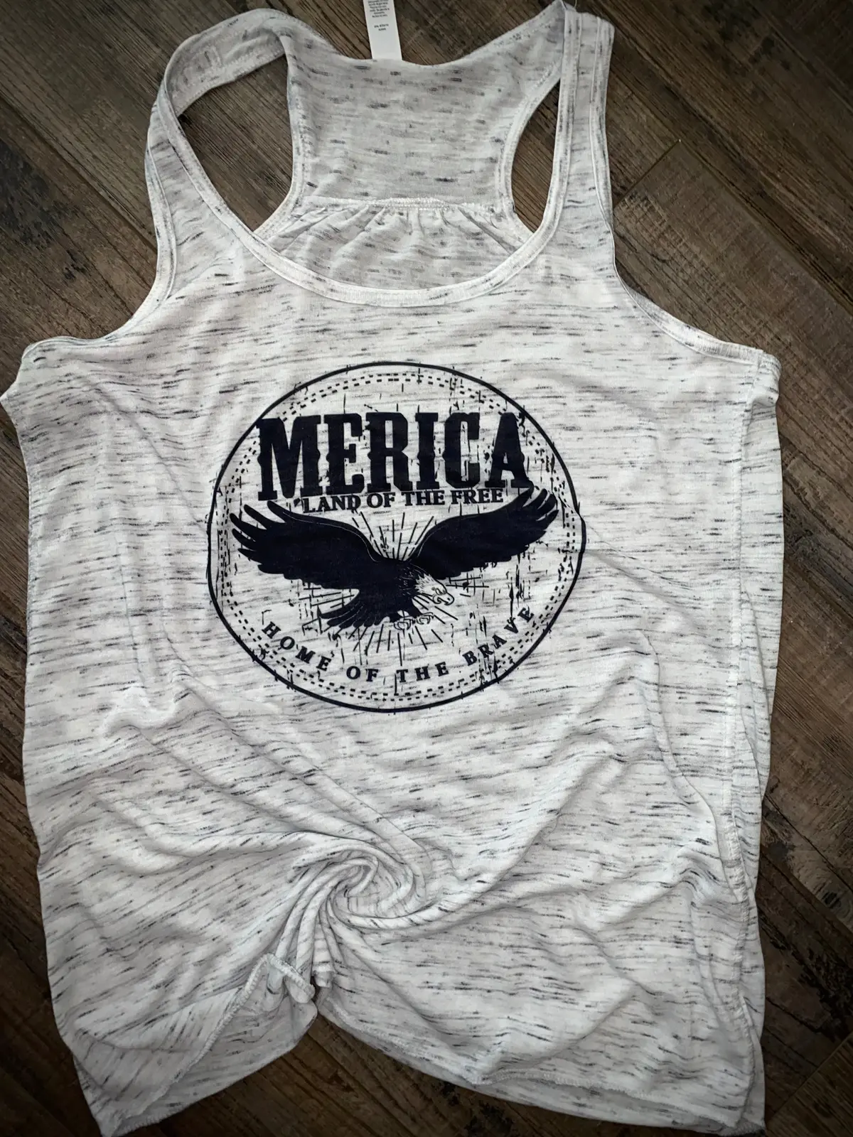 Merica' Distressed Eagle 1
