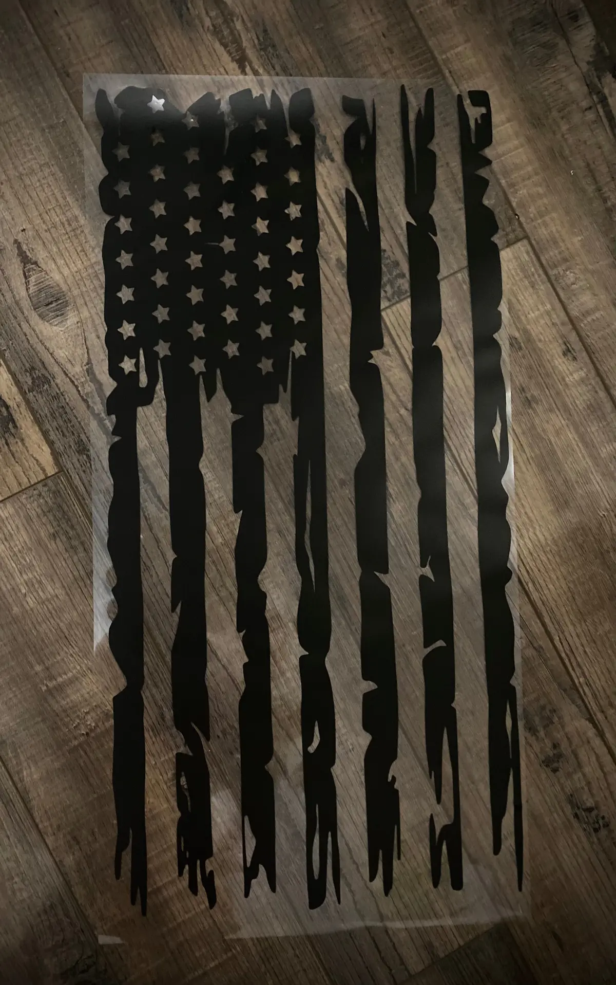 Distressed Flag Decal 1