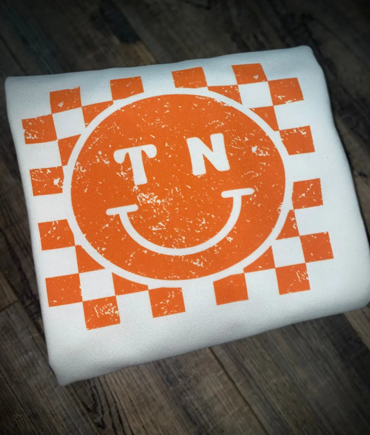 Tn Vols Checkered Smiley 1