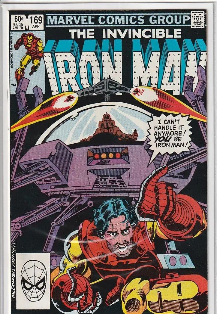 Invincible Iron Man #169 1