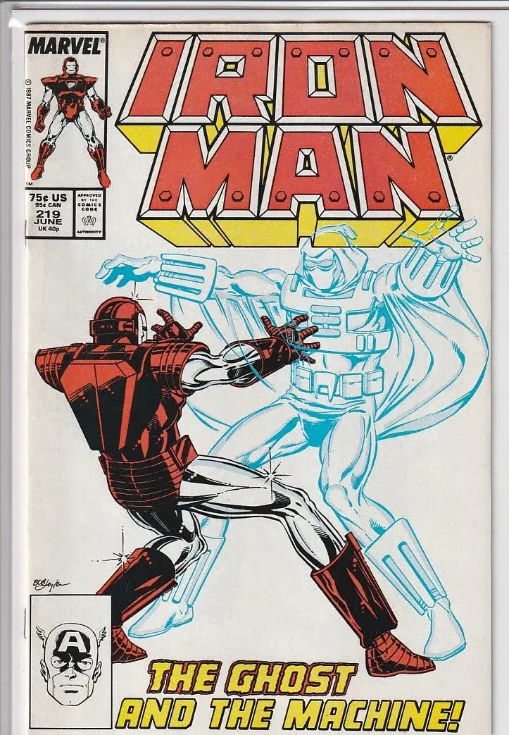 Invincible Iron Man #219 1