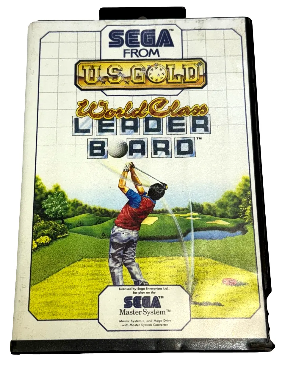 World Class Leaderboard Golf Sega Master System *Complete* (Preowned) 1