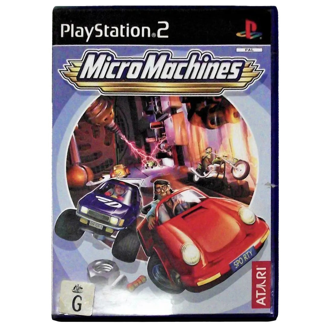 Micro Machines Ps2 Pal *Complete* (Pre-Owned) 1