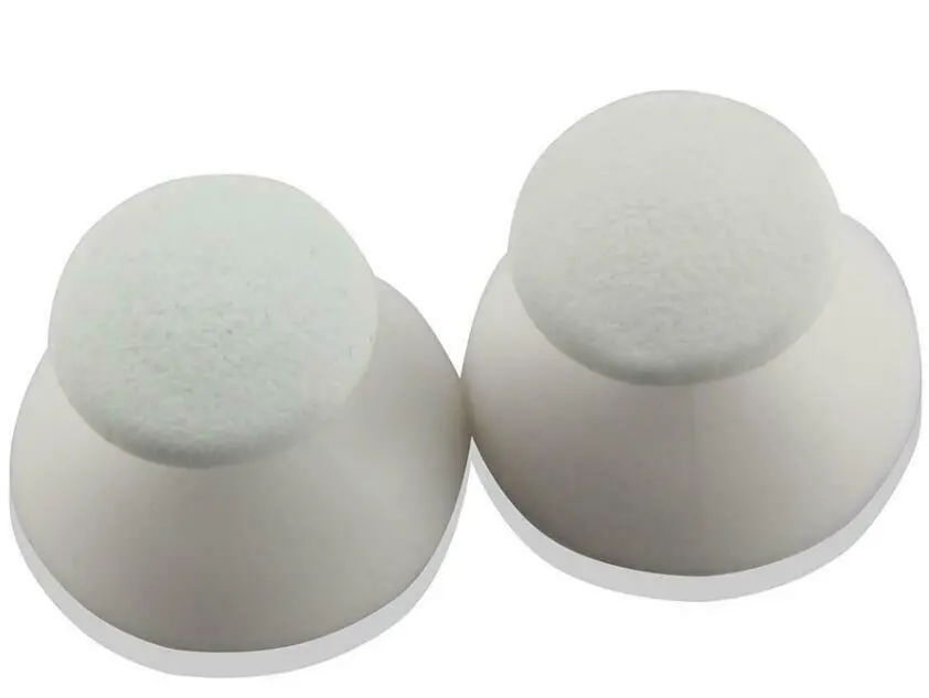 Pair Of White Analog Thumbstick Caps Ps2 Playstation 2 Dual Shock Controller 1