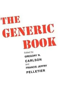 Gregory N. Carlson: The Generic Book [1995] Paperback, (University Of Chicago Press) 1